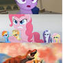 Chomp And Terry Stopped Mane 6 Argue