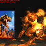 What If black t rex has Blaze's death theme