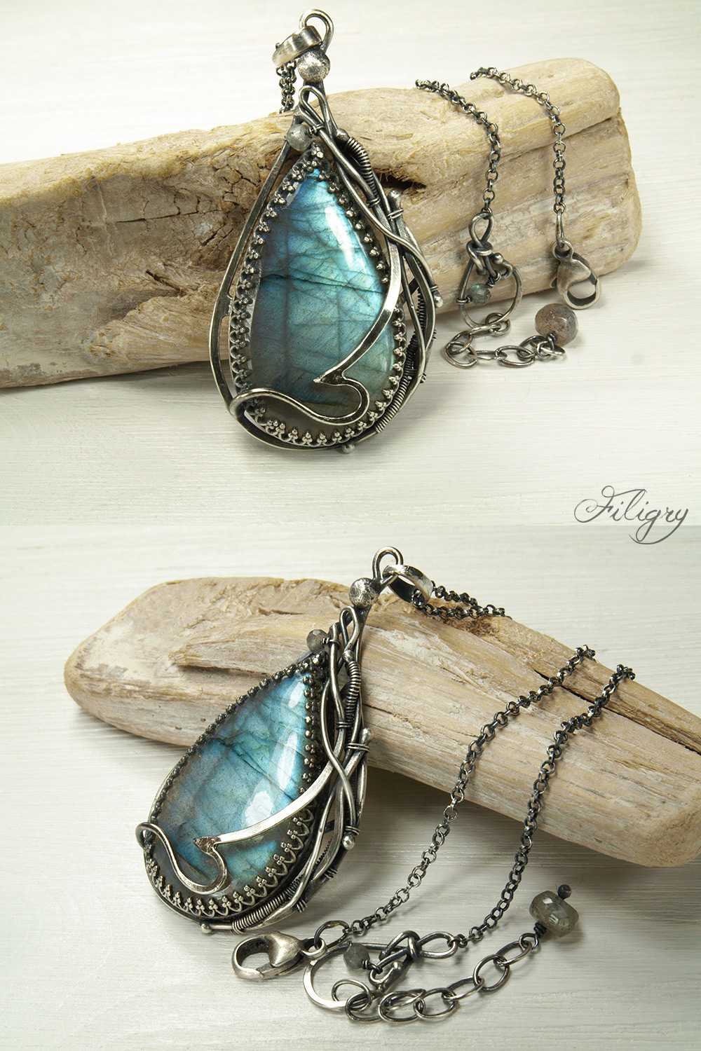 Water Goddesses - Labradorite Pendant