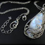 Snow White - Moonstone Pendant