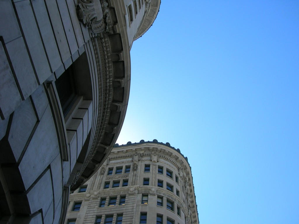 Rounded buildings by MadCowIV on DeviantArt