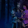 Sub-Zero and Mileena Romantic