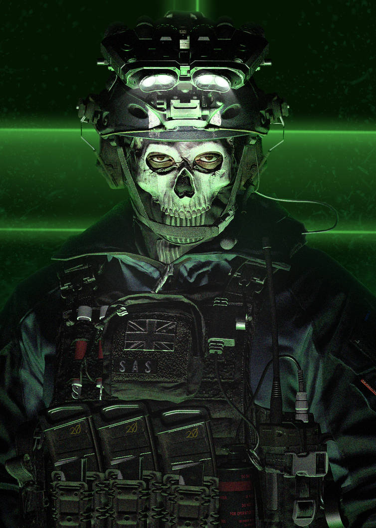 Lt. Simon 'Ghost' Riley by Robin32710 on DeviantArt