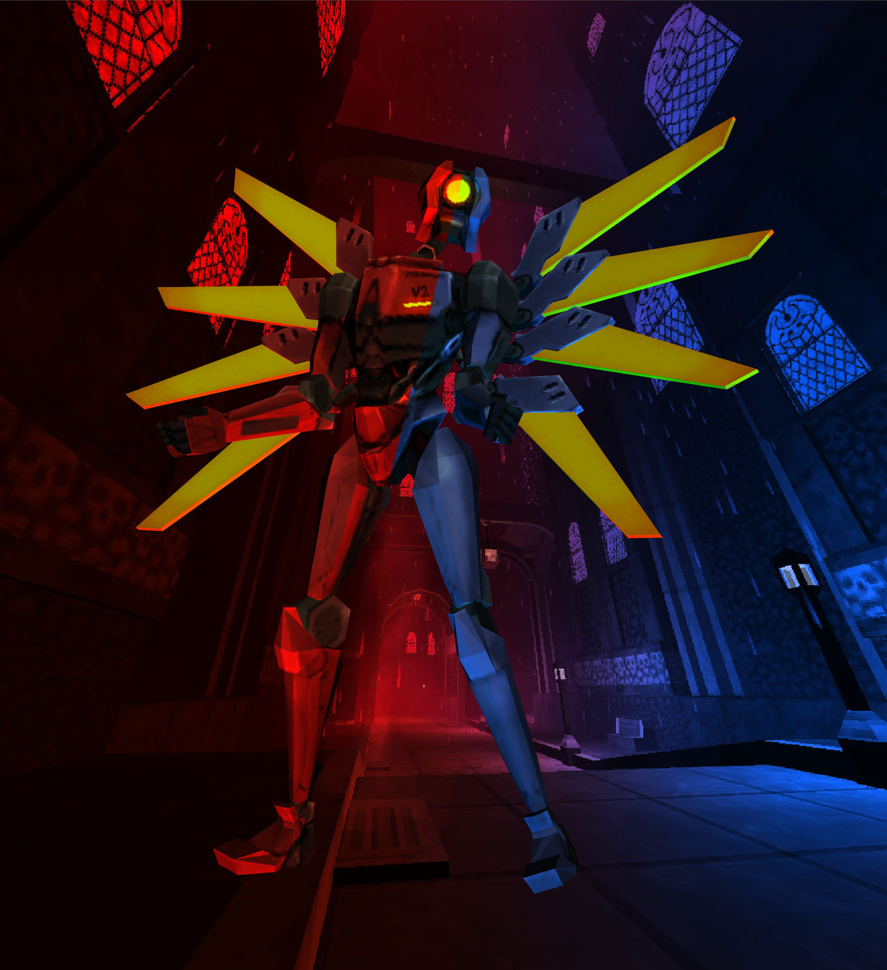 Ultrakill Guy ULTRAKILL - V1 (V2) by Robin32710 on DeviantArt