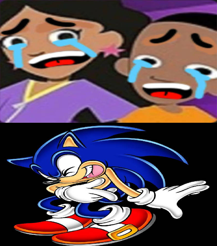 Sonic Laughing At elctoevfvd Crying by MrMickeytronic on DeviantArt