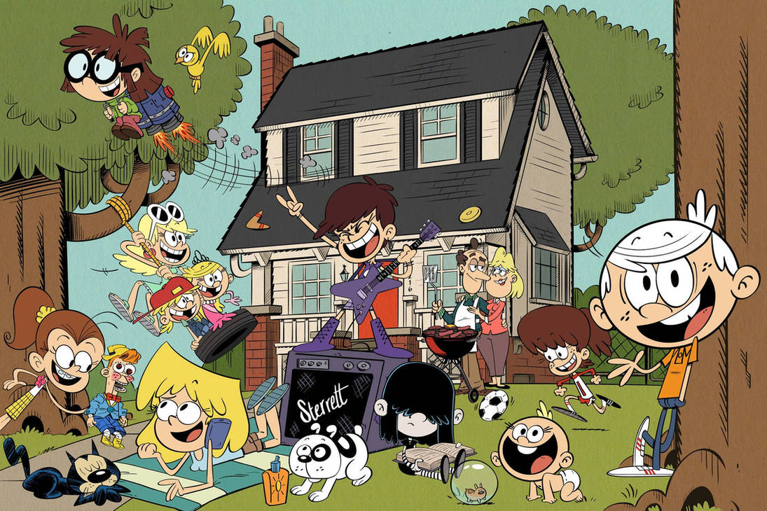 The Loud House Wallpaper By MrMickeytronic On DeviantArt the-loud-house-wallpaper-by-mrmickeytronic-on-deviantart