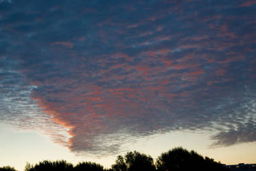 Morning sky from my balcony - 001