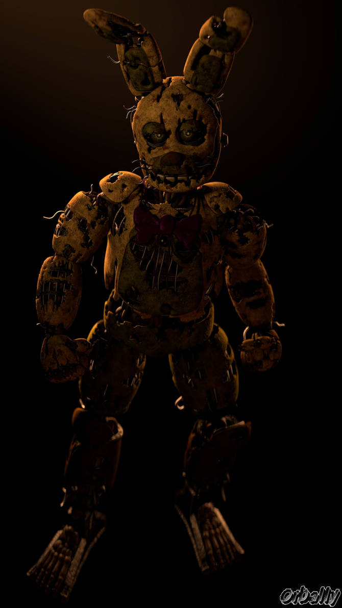 FNAF SFM I Springtrap V8 Model Test by OrballyOblivious on DeviantArt