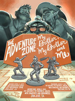 Adventure Zone and MBMBAM Poster