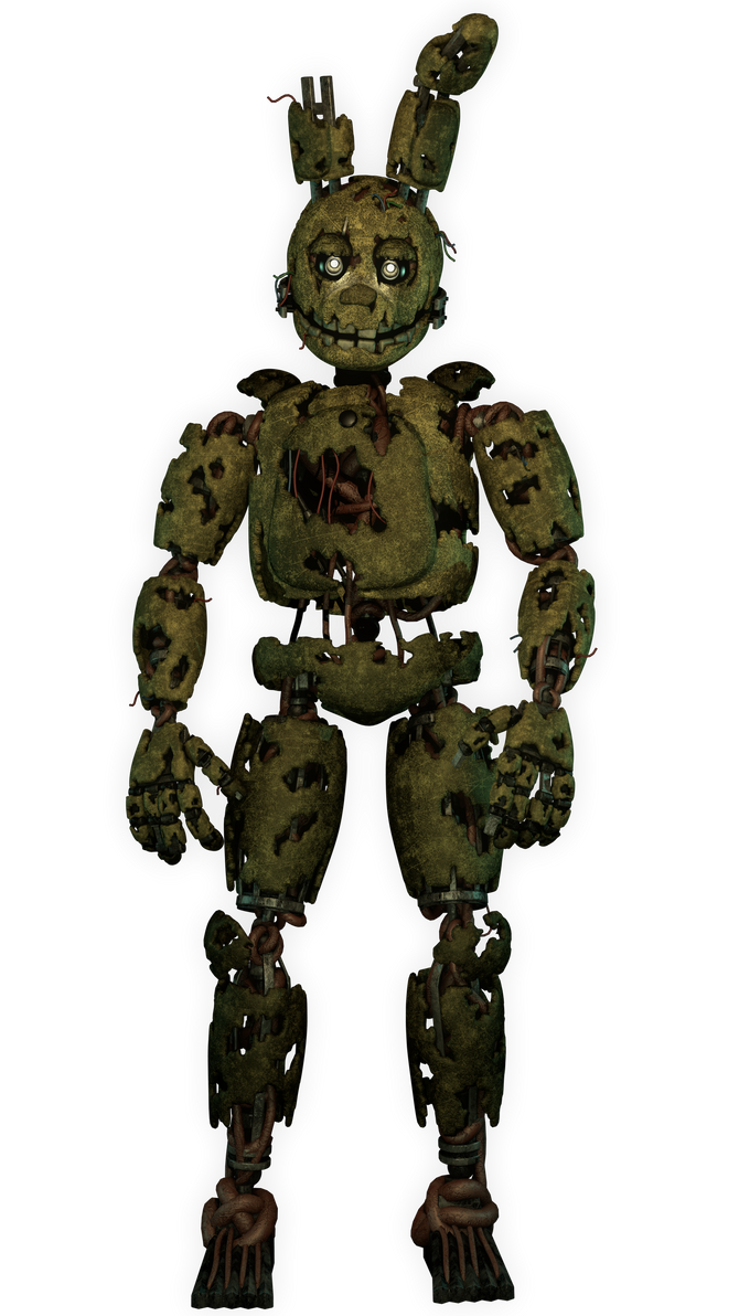 Repaired Springtrap (C4D/FNAF) STYLIZED SPRINGTRAP by STARC4DSTUDIO15 on DeviantArt