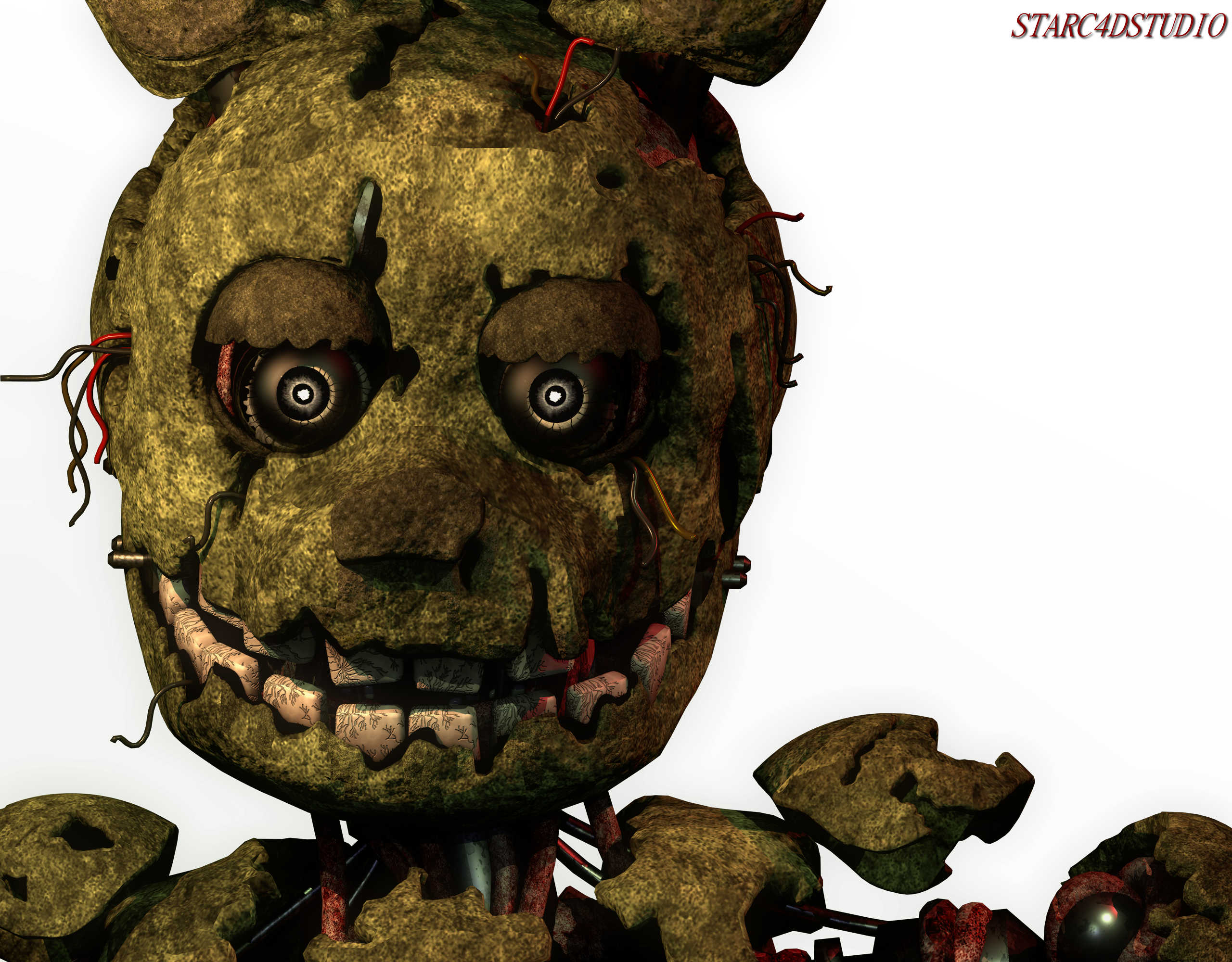 Nightmare Fredbear's UCN Icon Remake by luizcrafted on DeviantArt