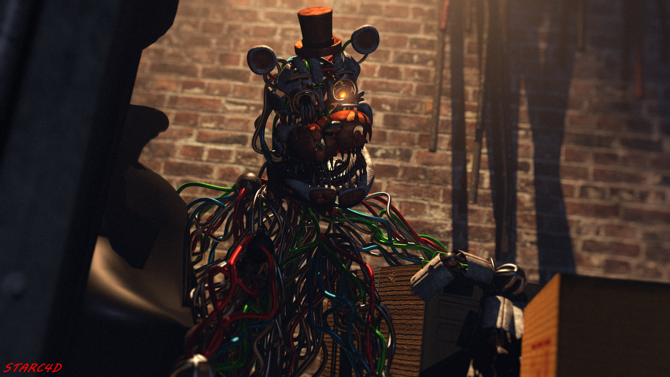 Molten Freddy (FNAF C4D) by MoisoGS on DeviantArt