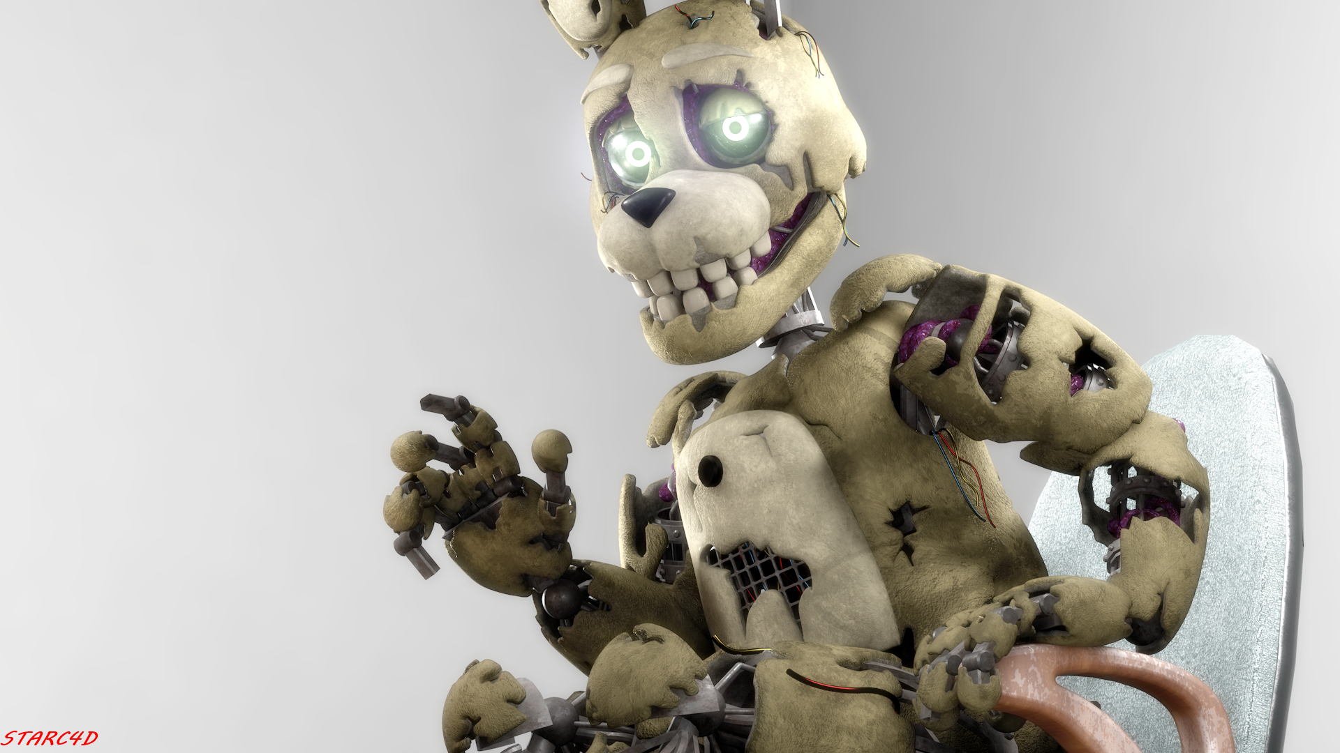 Steam Workshop::Five Nights at Freddy's 3 - Stylized Springtrap