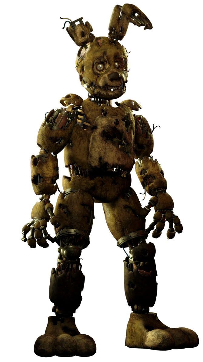 Springtrap 4 (C4D/FNAF) Springtrap V2 by STARC4DSTUDIO15 on DeviantArt