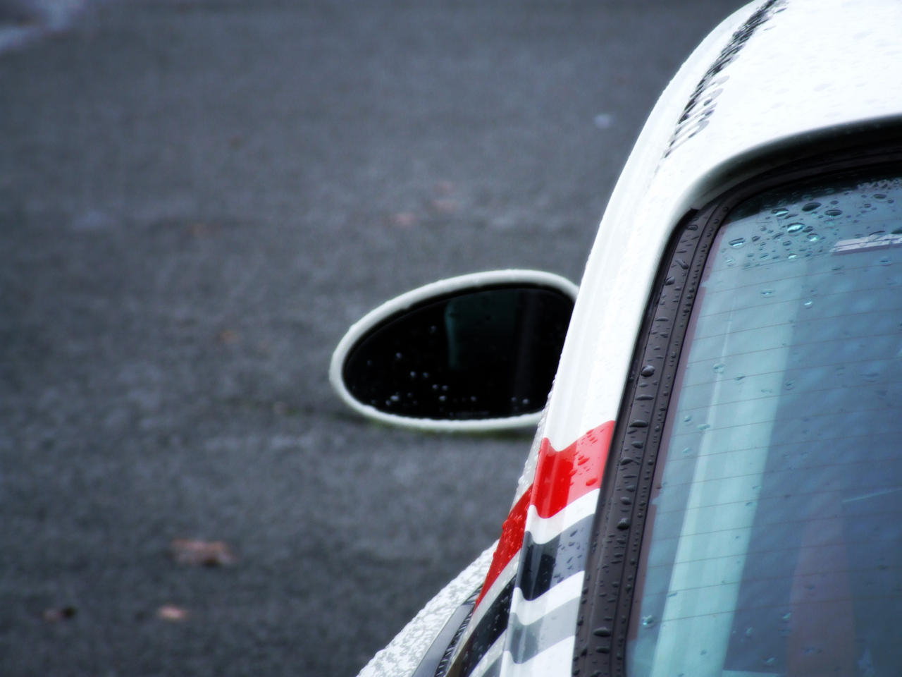 Porsche mirror