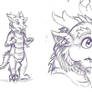 Asian dragon fursuit concept