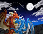 Ignitus and Kata by DragonCid
