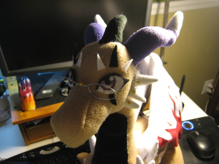 Shalone Dragon Plush Progress