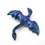 Deep Space Galaxy Dragon Hairclip