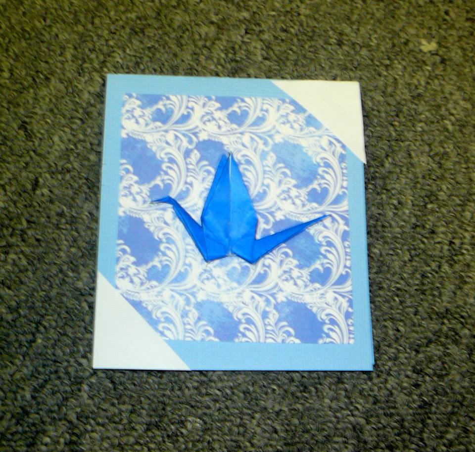 Blue Crane card