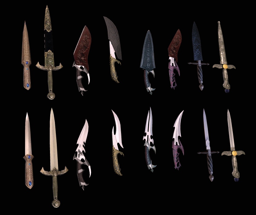 Daggers By ZayrCroft On DeviantArt