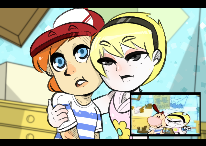 [Redraw] Billy and Mandy.