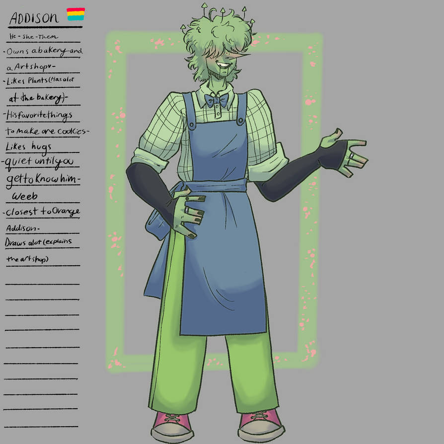 Addison (Deltarune Oc) by ConfusedBunni on DeviantArt