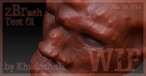 My first ever zBrush experience! [WIP]