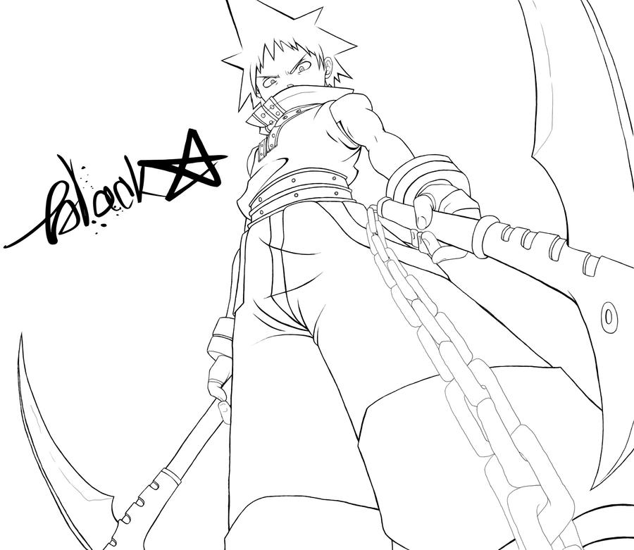 Soul Eater Blackstar LiNeArT By IcyBlueSky On DeviantArt soul-eater-blackstar-lineart-by-icybluesky-on-deviantart