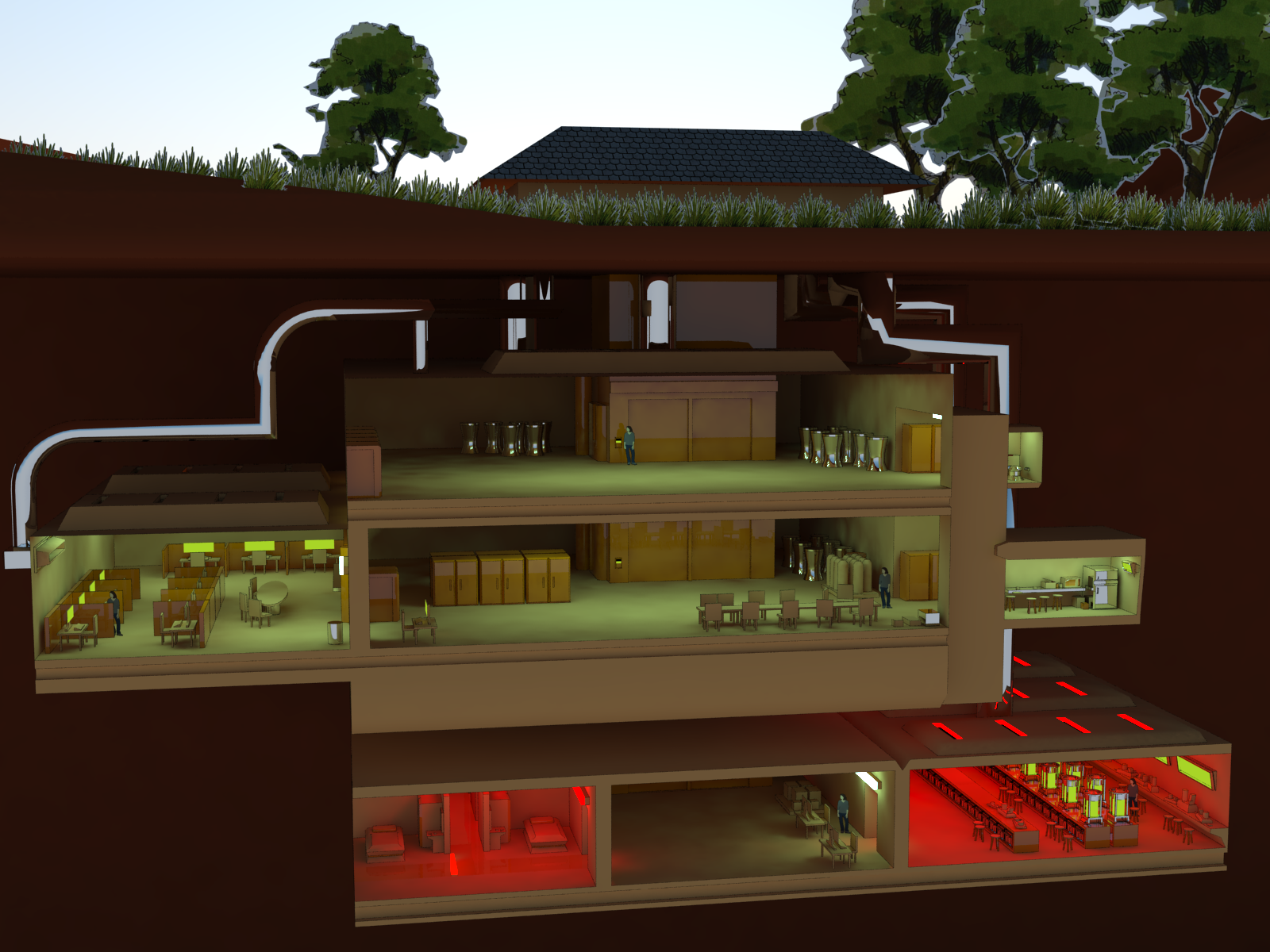 Underground Base by aconnoll on DeviantArt