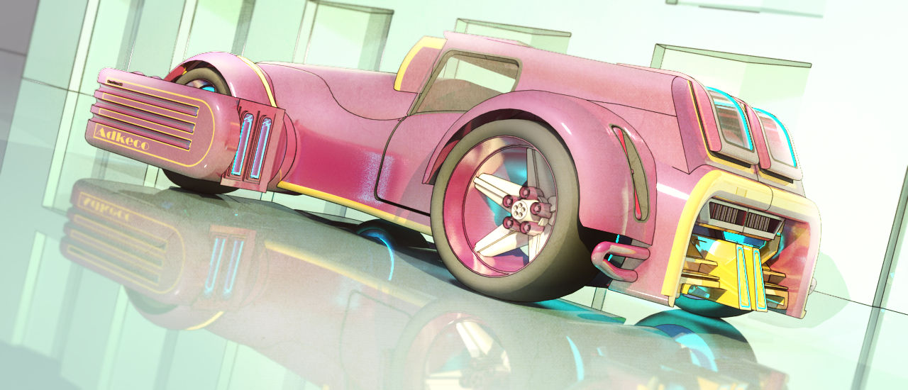 Quirky Coupe rear by aconnoll on DeviantArt