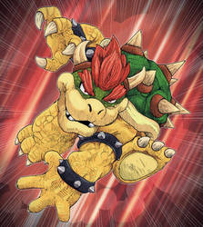 Bowser SMASH! by DinoDilopho