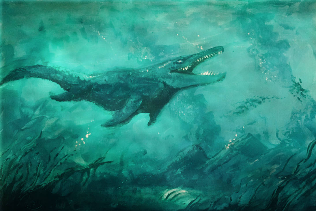Mosasaurus by DinoDilopho on DeviantArt