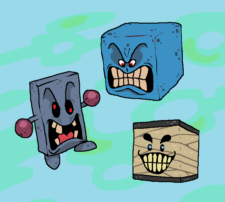Thwomp Comic Whomp, Thwomp And Grindel by DinoDilopho on DeviantArt