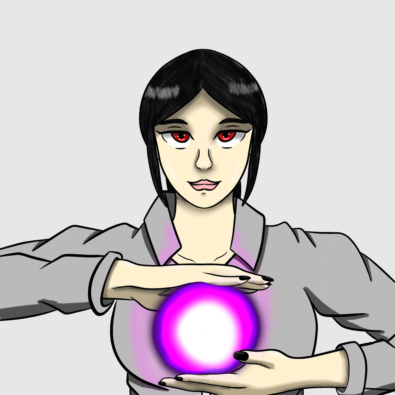 Girl with power by juakopako on DeviantArt
