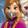 Anna Elsa gagged