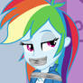 Rainbow Dash gagged 2