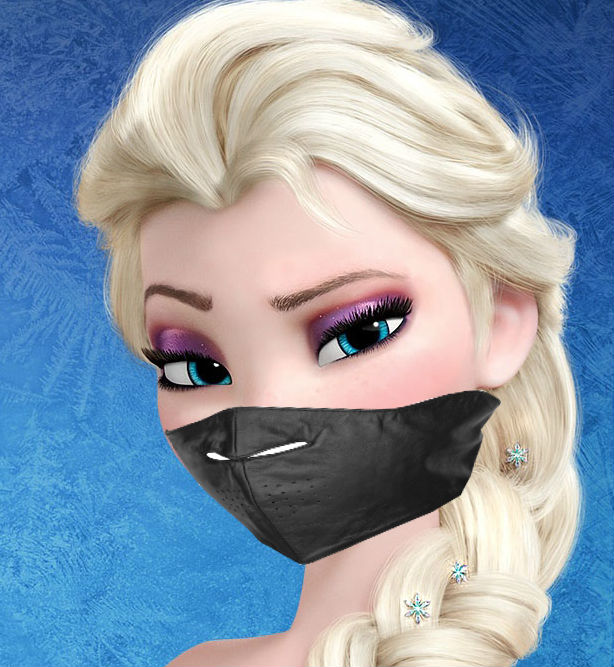 elsa mask gag by gaggeddude32 on DeviantArt