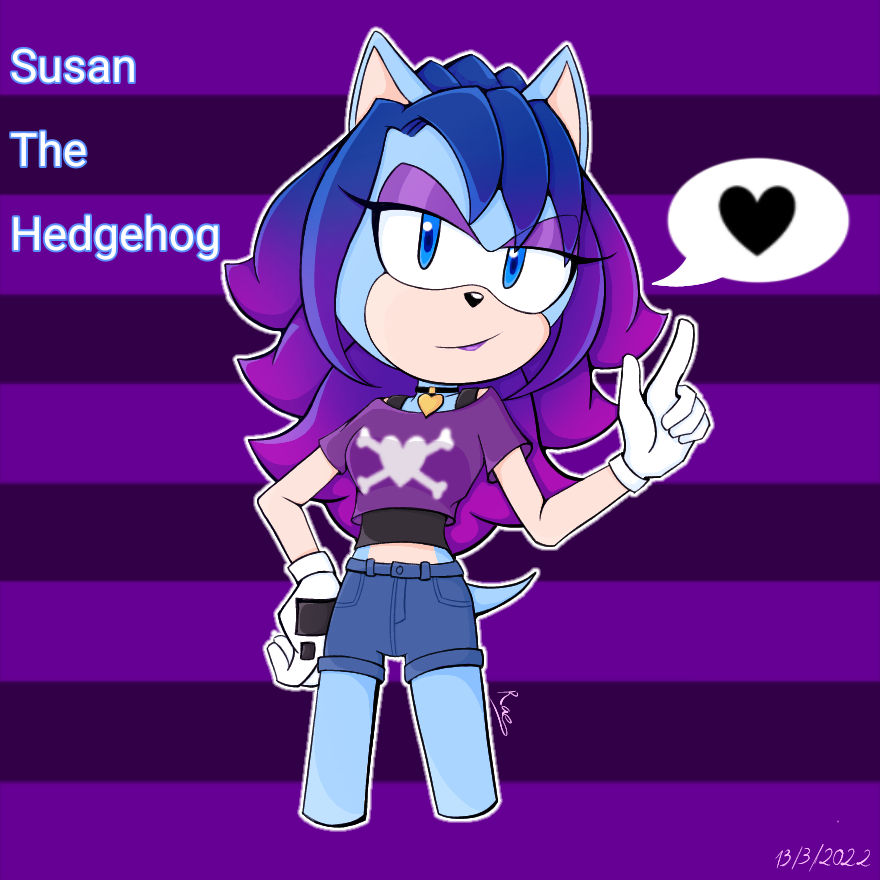 Susan The Rabbit Susan The Hedgehog by rachelthehedgehog13 on DeviantArt