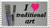 I Heart Traditional Art by jinxedbyemily