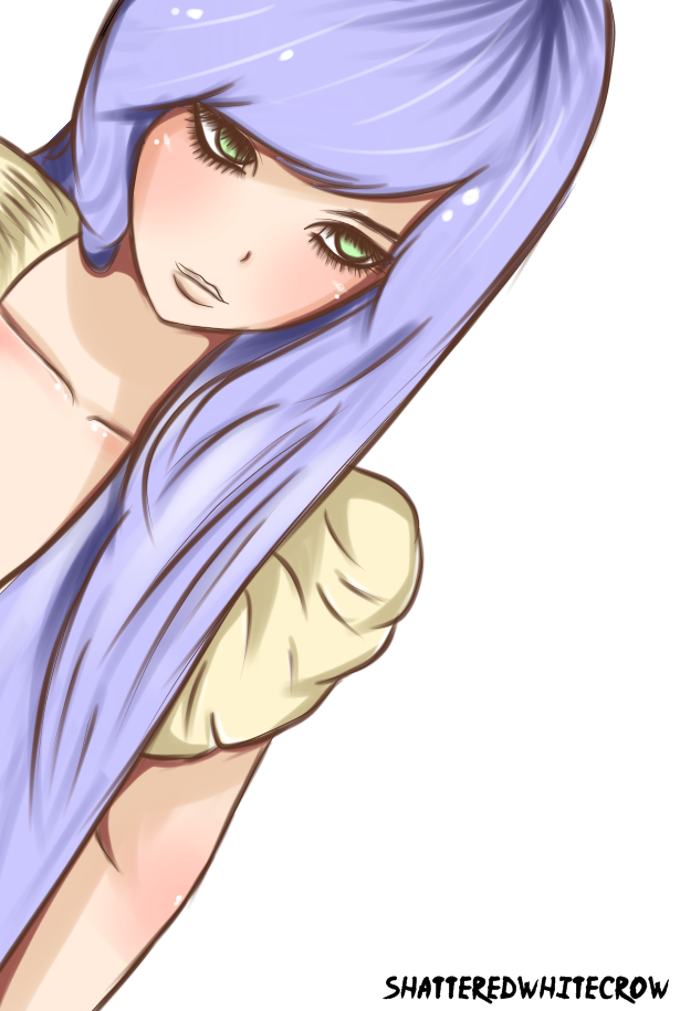 Nameless Purple Haired Girl By Missxkyle On Deviantart