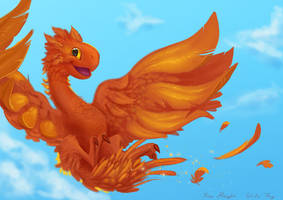 Blazing Dragon - Up in the sky!