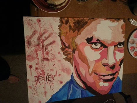 Dexter Morgan Painting