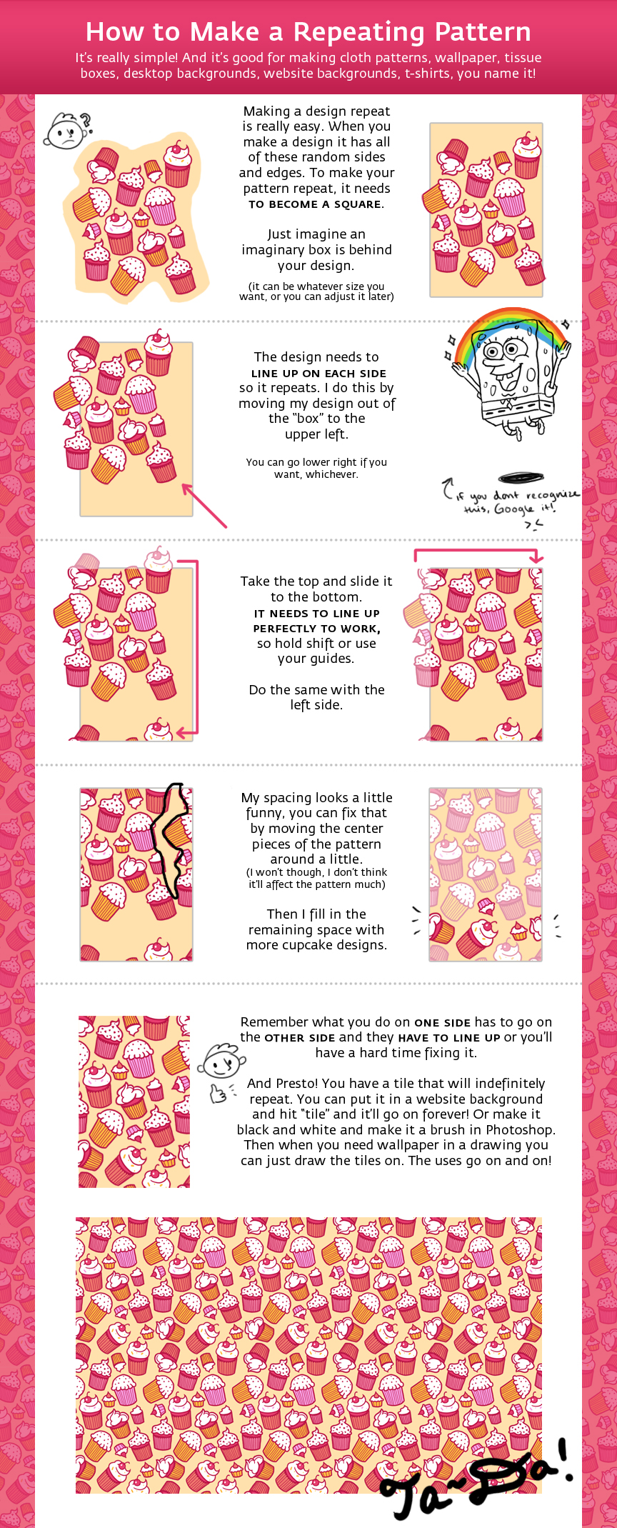 Simple Repeating Patterns To Draw