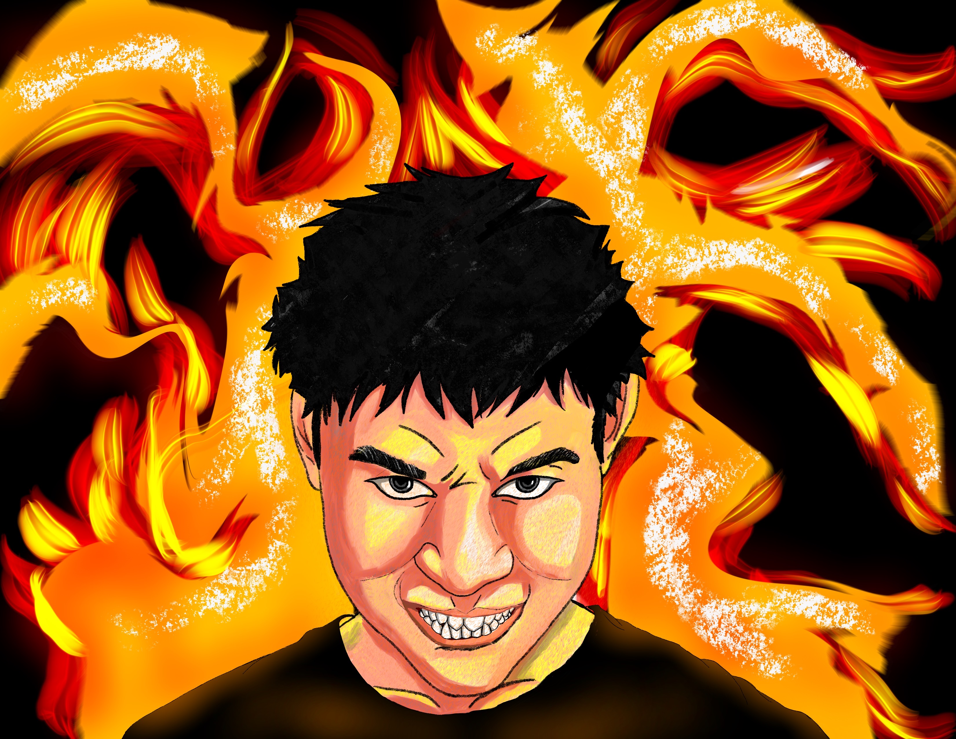 Fire Force Shinra by KloudHead10 on DeviantArt