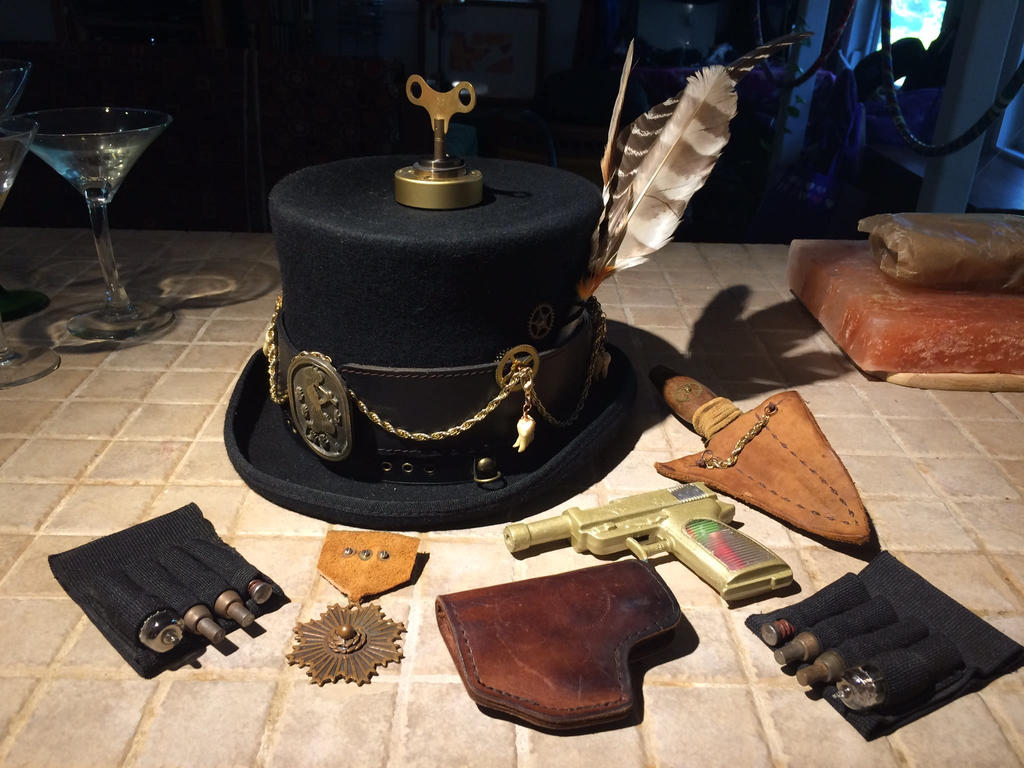 Steampunk accessories set by ArcheDeKatze on DeviantArt