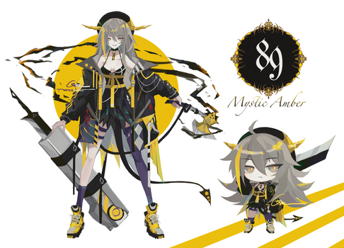 [CLOSED] Adoptable #89 Mystic Amber [AUCTION]