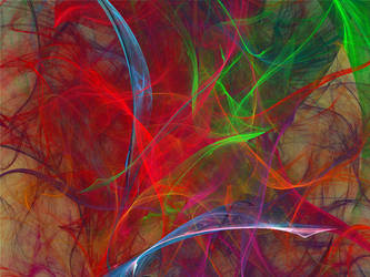 Abstract in the Color of Me by Fractamonium