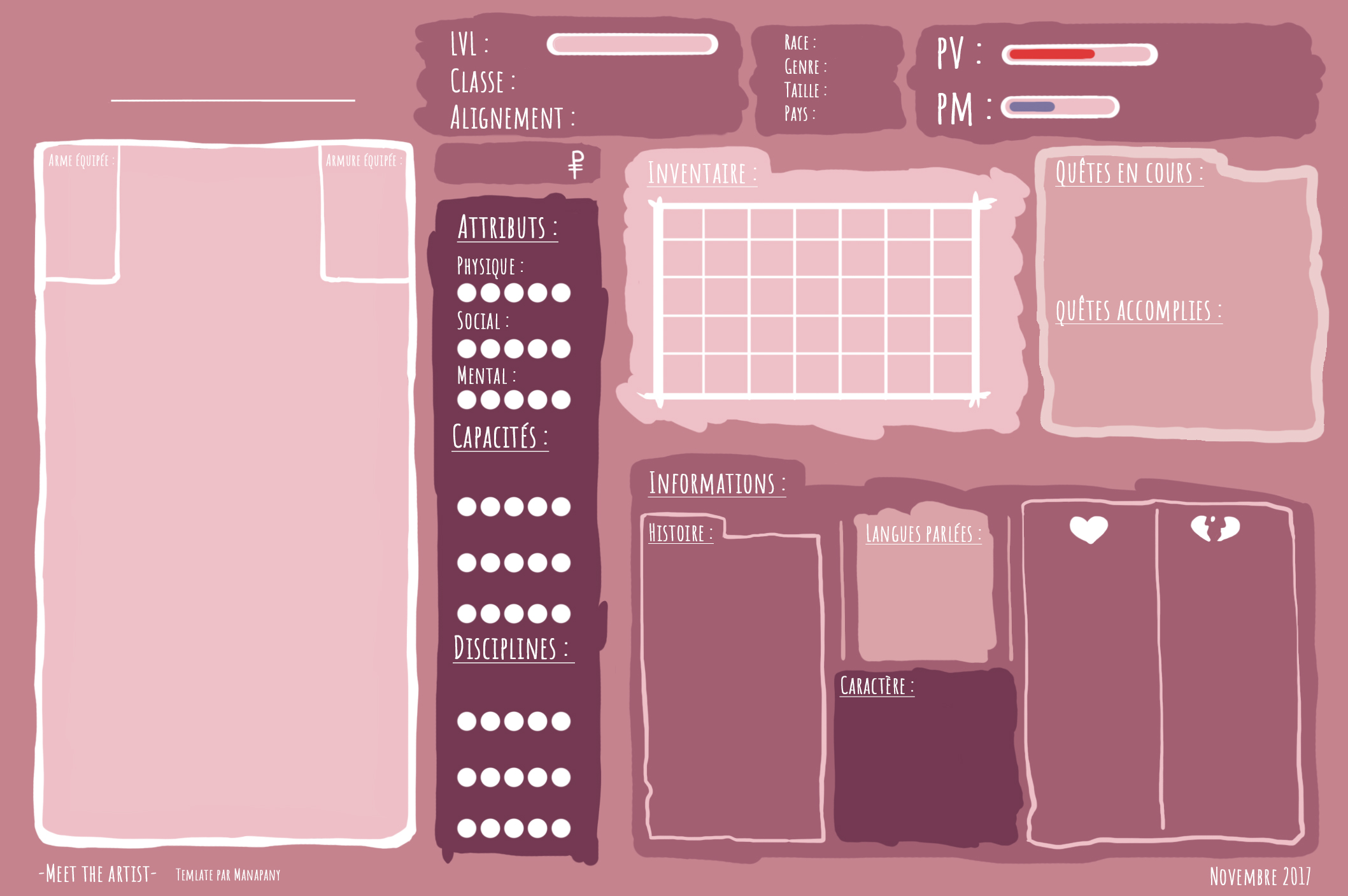 About The Artist Template About The Artist Template