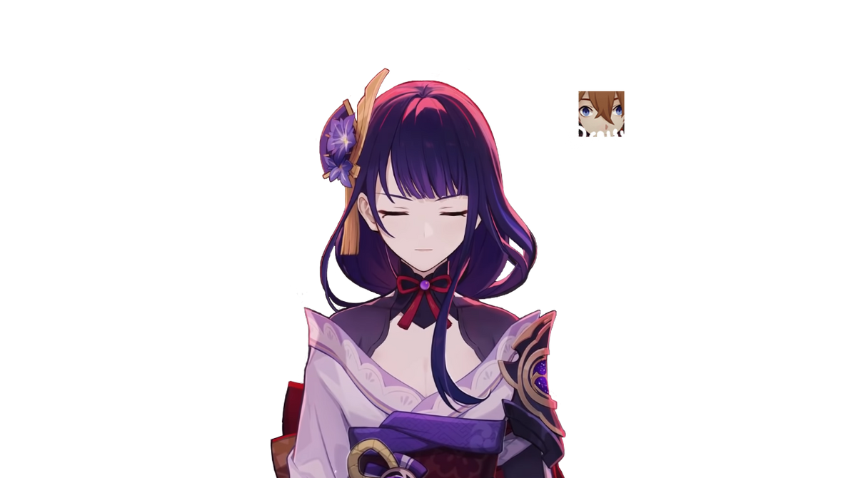 Raiden Shogun PNG by raiscoming on DeviantArt